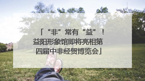 “非”常有“益”！益阳形象馆即将亮相第四届中非经贸博览会