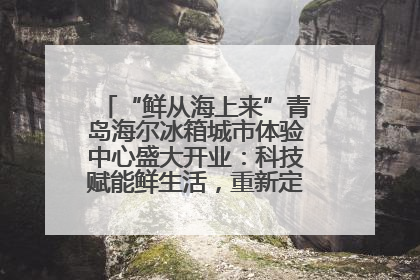 “鲜从海上来”青岛海尔冰箱城市体验中心盛大开业：科技赋能鲜生活，重新定义全球饮食未来