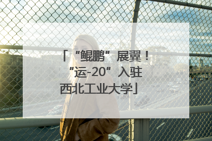 “鲲鹏”展翼！“运-20”入驻西北工业大学