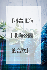 科普北海丨北海公园的合欢