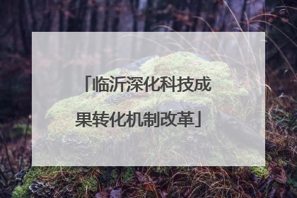 临沂深化科技成果转化机制改革