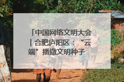 中国网络文明大会｜合肥庐阳区：“云端”播撒文明种子 共建清朗网络空间