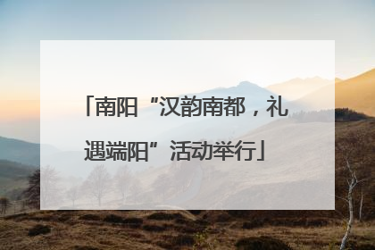 南阳“汉韵南都，礼遇端阳”活动举行