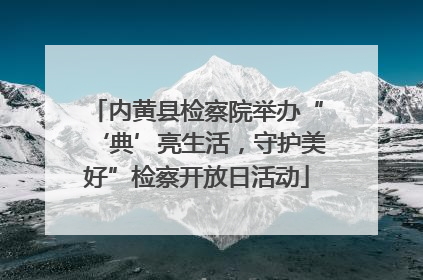 内黄县检察院举办“‘典’亮生活，守护美好”检察开放日活动