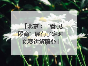 北京：“看·见殷商”展有了定时免费讲解服务
