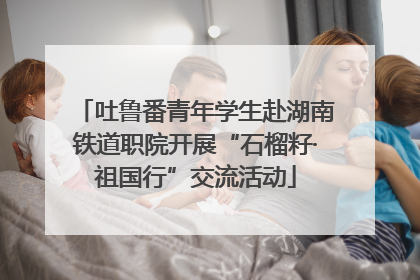 吐鲁番青年学生赴湖南铁道职院开展“石榴籽·祖国行”交流活动