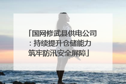 国网修武县供电公司：持续提升仓储能力 筑牢防汛安全屏障