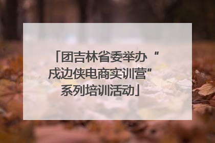 团吉林省委举办“戍边侠电商实训营”系列培训活动