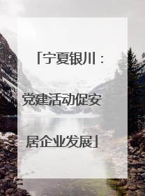 宁夏银川：党建活动促安居企业发展