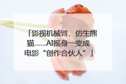 影视机械臂、仿生熊猫……AI摇身一变成电影“创作合伙人”