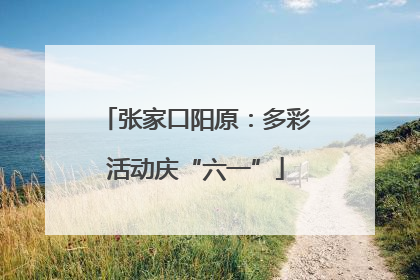 张家口阳原：多彩活动庆“六一”