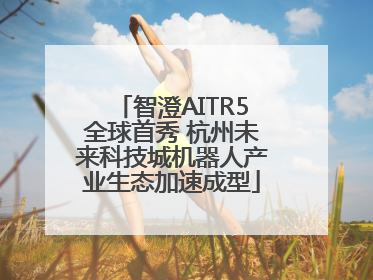 智澄AITR5全球首秀 杭州未来科技城机器人产业生态加速成型