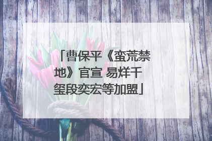 曹保平《蛮荒禁地》官宣 易烊千玺段奕宏等加盟