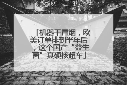 机器干冒烟，欧美订单排到半年后，这个国产“益生菌”真硬核超车