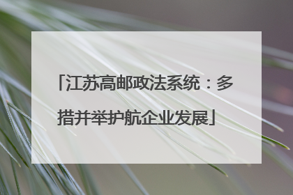 江苏高邮政法系统：多措并举护航企业发展