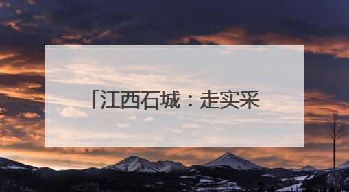 江西石城：走实采烤路 烤出黄金叶