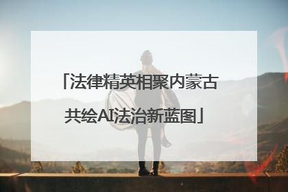 法律精英相聚内蒙古 共绘AI法治新蓝图