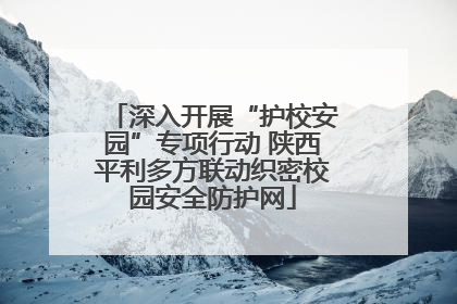 深入开展“护校安园”专项行动 陕西平利多方联动织密校园安全防护网
