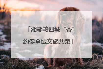 湘鄂赣四城“香”约促全域文旅共荣