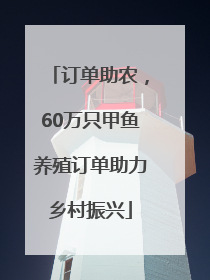 订单助农，60万只甲鱼养殖订单助力乡村振兴