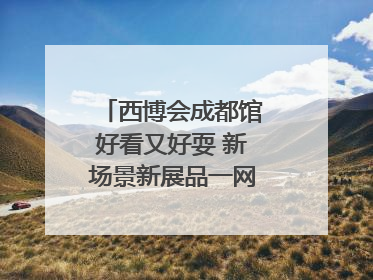 西博会成都馆好看又好耍 新场景新展品一网打尽“成都智造”｜西博视界