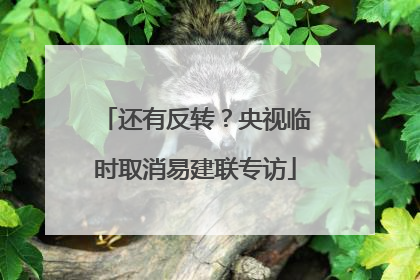 还有反转？央视临时取消易建联专访