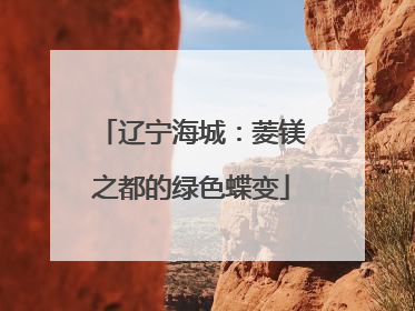 辽宁海城：菱镁之都的绿色蝶变