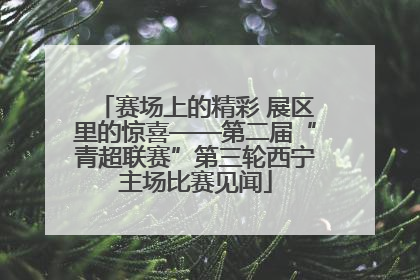 赛场上的精彩 展区里的惊喜——第二届“青超联赛”第三轮西宁主场比赛见闻