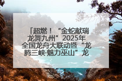 超燃！“金蛇献瑞 龙舞九州”2025年全国龙舟大联动暨“龙腾三峡·魅力巫山”龙舟邀请赛圆满落幕！