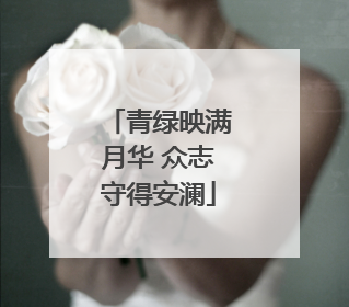 青绿映满月华 众志守得安澜