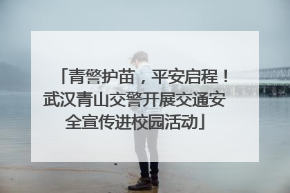 青警护苗，平安启程！武汉青山交警开展交通安全宣传进校园活动