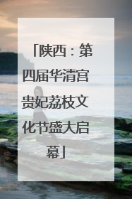 陕西：第四届华清宫贵妃荔枝文化节盛大启幕