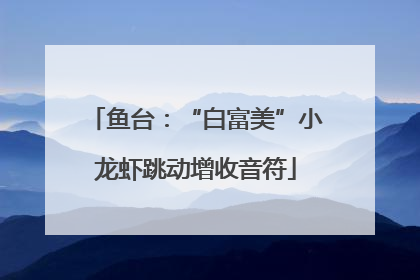 鱼台：“白富美”小龙虾跳动增收音符