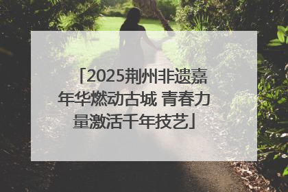 2025荆州非遗嘉年华燃动古城 青春力量激活千年技艺