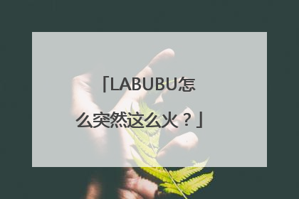 LABUBU怎么突然这么火？